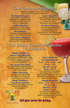 Menu Page 3