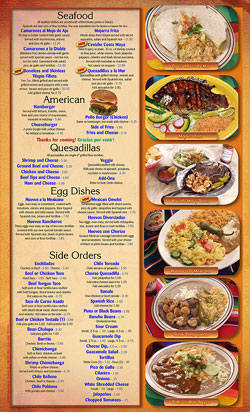 Menu Page 5